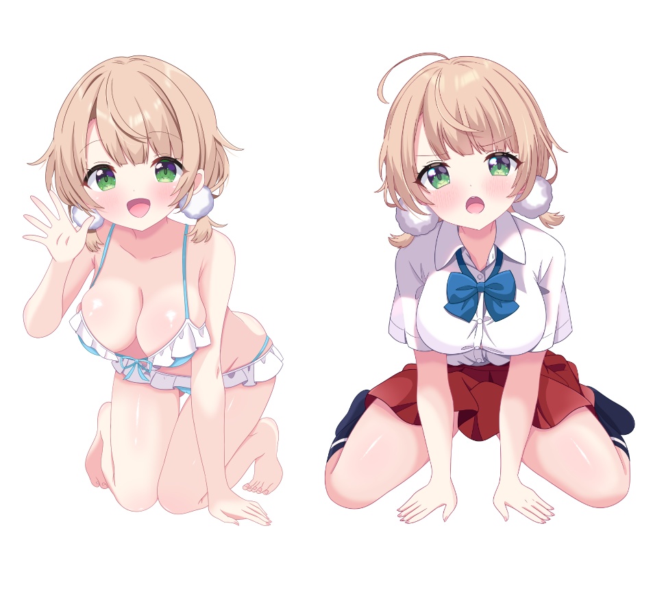 【非公式】しぐれうい水着＆制服【アクリルスタンド】