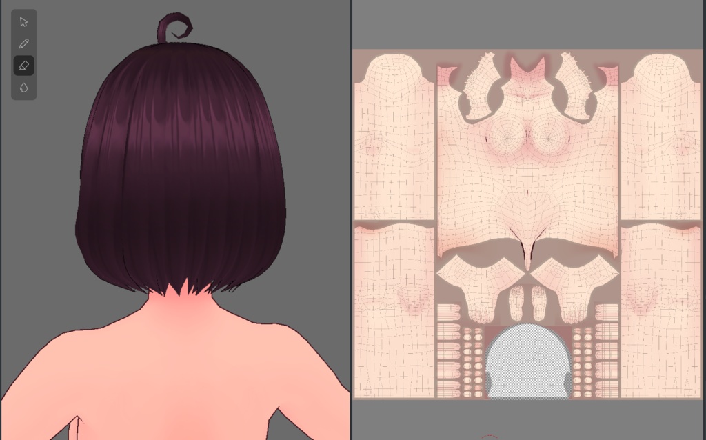 Vroid Sumire Hair preset