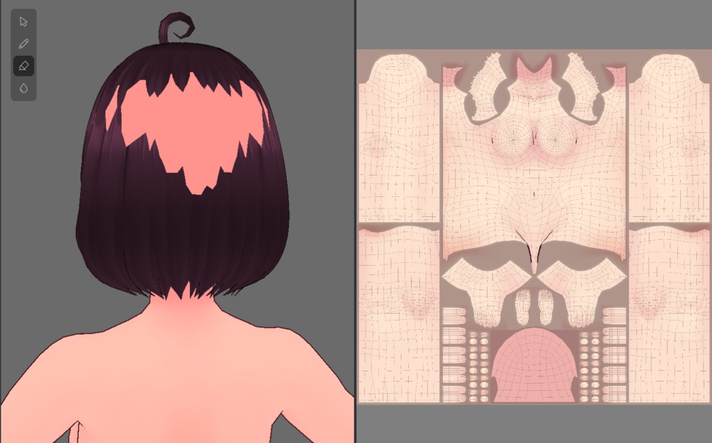 Vroid Sumire Hair preset