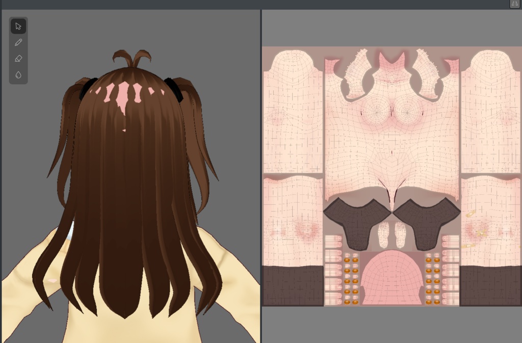 Vroid~ Free hair preset