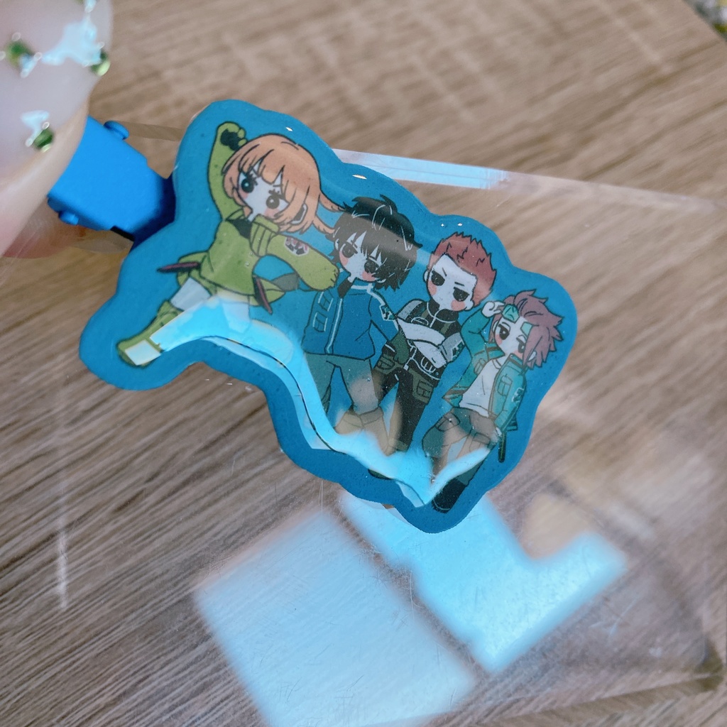 プラ板ヘアピン