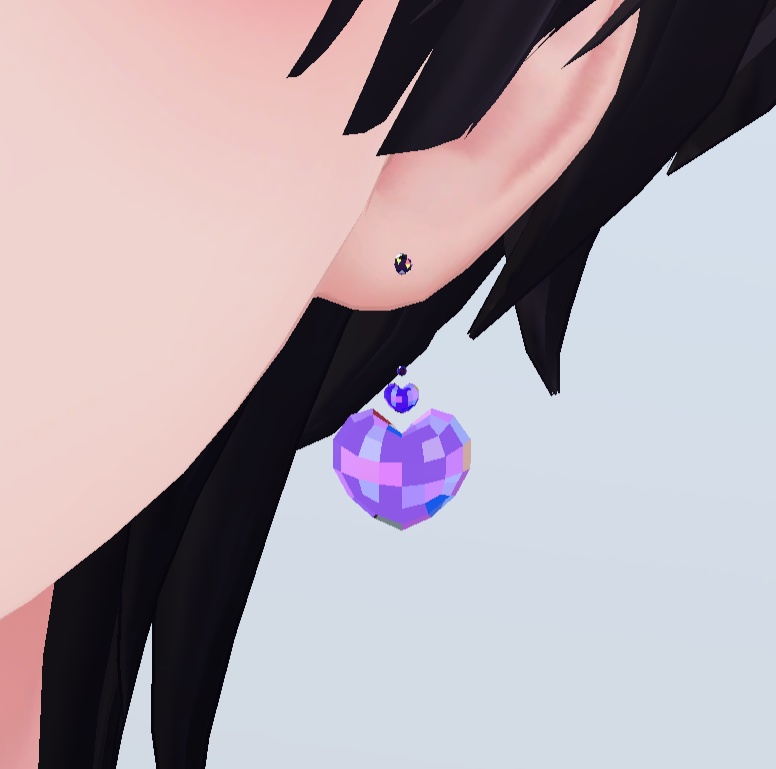 Heart earrings