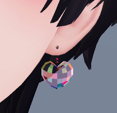 Heart earrings