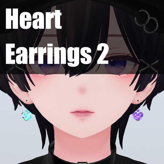 Heart earrings