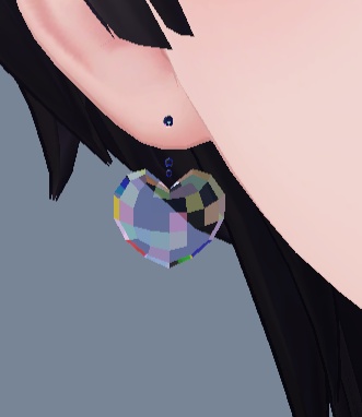 Heart earrings