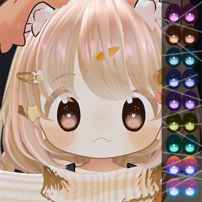 heart eyes ( mamehinata / Shinra / Maya / Nayu / NecoMaid / Lasyusha / capra / Riruru )