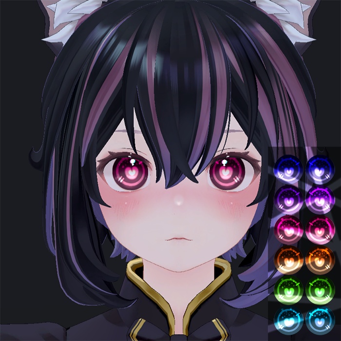 Horror Hearts eyes ( mamehinata / Shinra / Maya / NecoMaid / Lasyusha / Manuka / capra / Riruru )