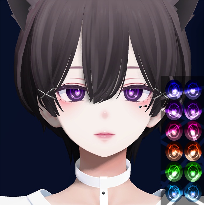 Horror Hearts eyes ( mamehinata / Shinra / Maya / NecoMaid / Lasyusha / Manuka / capra / Riruru )