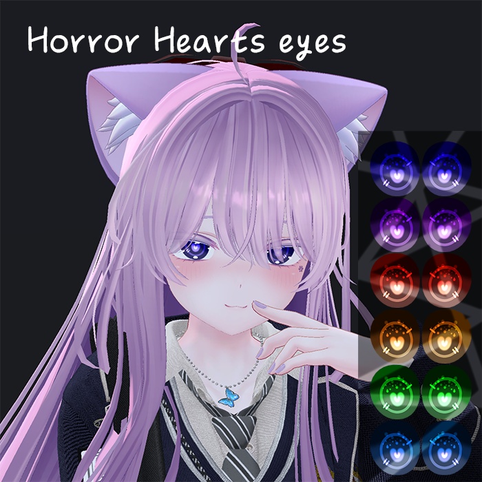 Horror Hearts eyes ( mamehinata / Shinra / Maya / NecoMaid / Lasyusha / Manuka /  capra / Riruru )