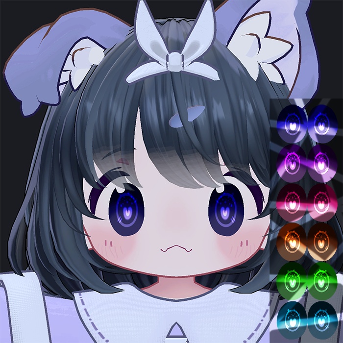 Horror Hearts eyes ( mamehinata / Shinra / Maya / NecoMaid / Lasyusha / Manuka / capra / Riruru )