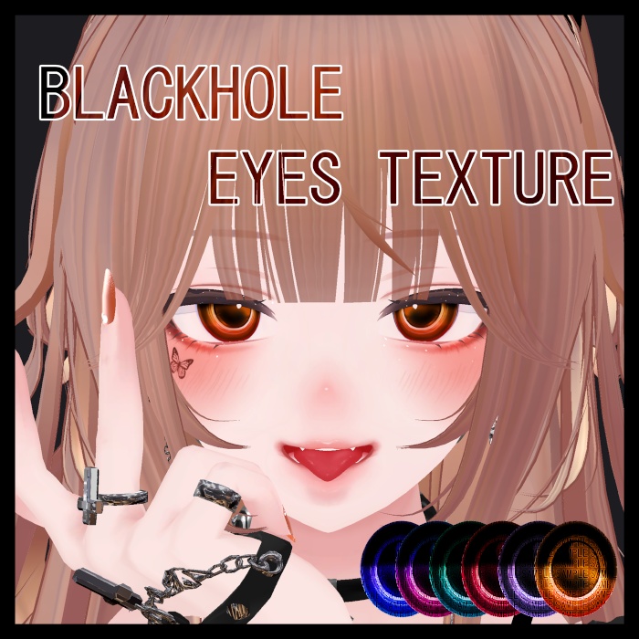 [ 森羅 Shinra ] BLACKHOLE EYES TEXTURE