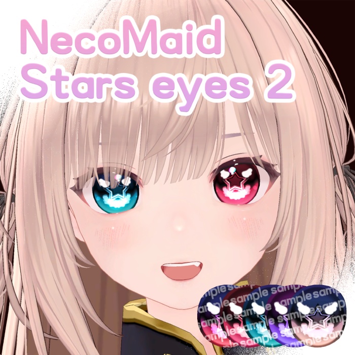 NecoMaid  Stars eyes 2