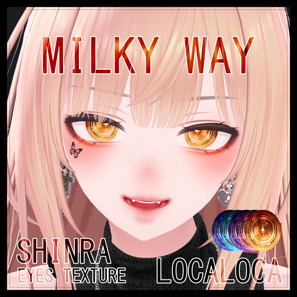 [ 森羅 Shinra ] MILKY WAY EYES TEXTURE