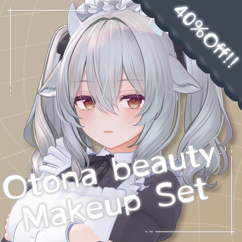 【¥250→¥150 sale!!】Otona beauty MakeTex_Milltina💄