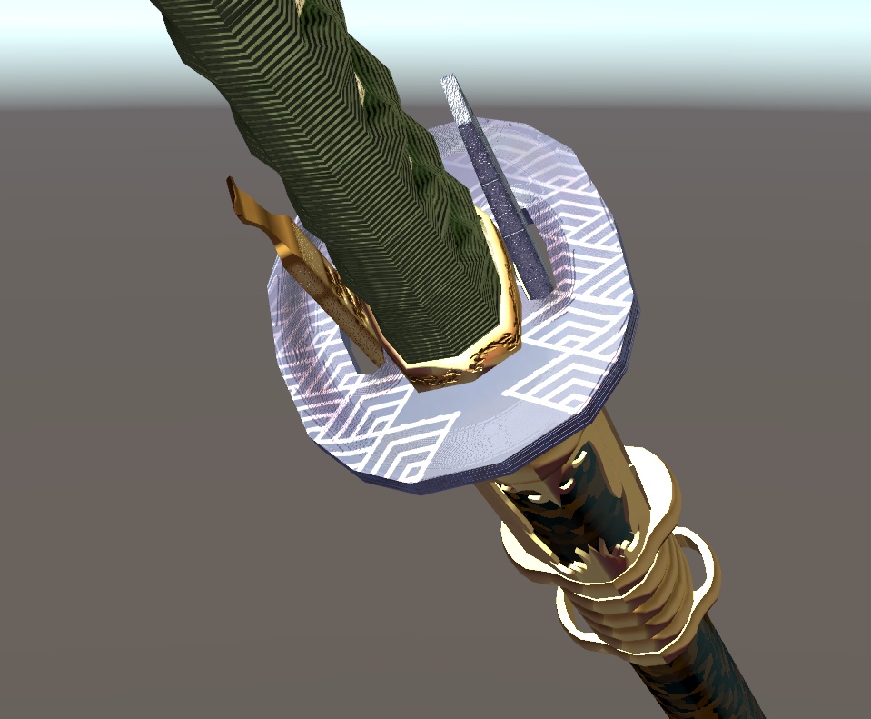 VRC想定日本刀モデル「二八」