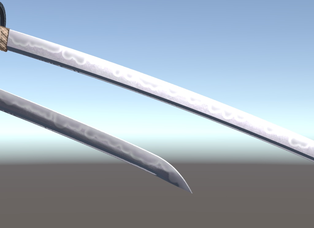 VRC想定日本刀モデル「ヨイ」