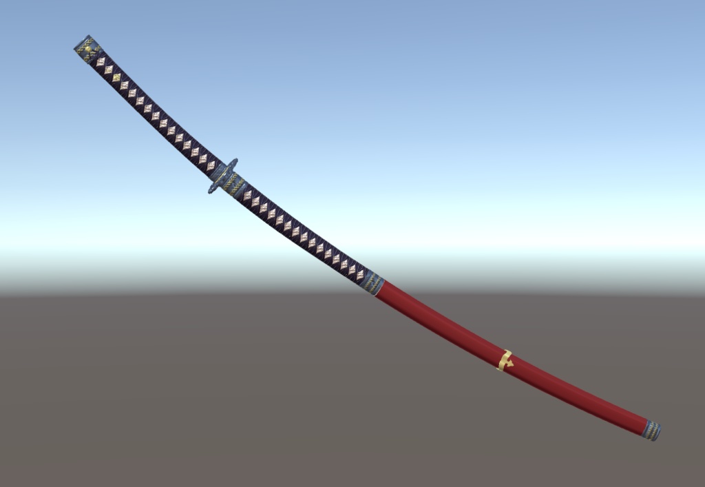 VRC想定日本刀モデル「今物干」