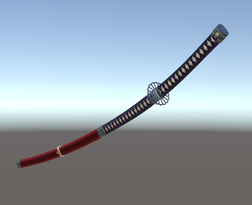 VRC想定日本刀モデル「今物干」