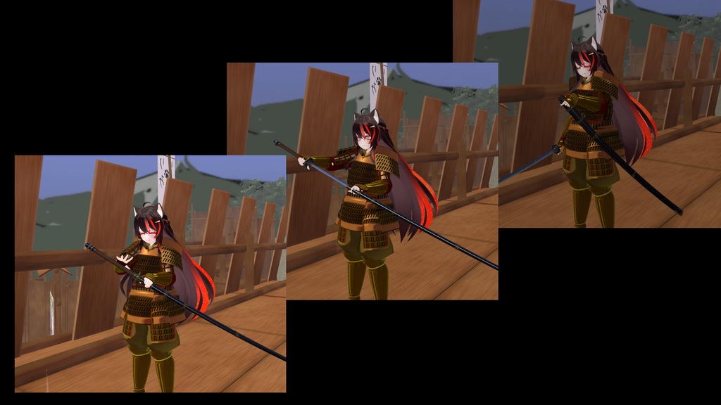 VRC想定日本刀モデル「うわばみ丸」