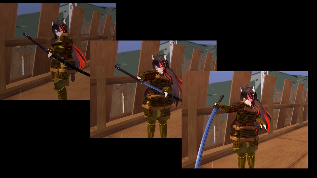 VRC想定日本刀モデル「うわばみ丸」