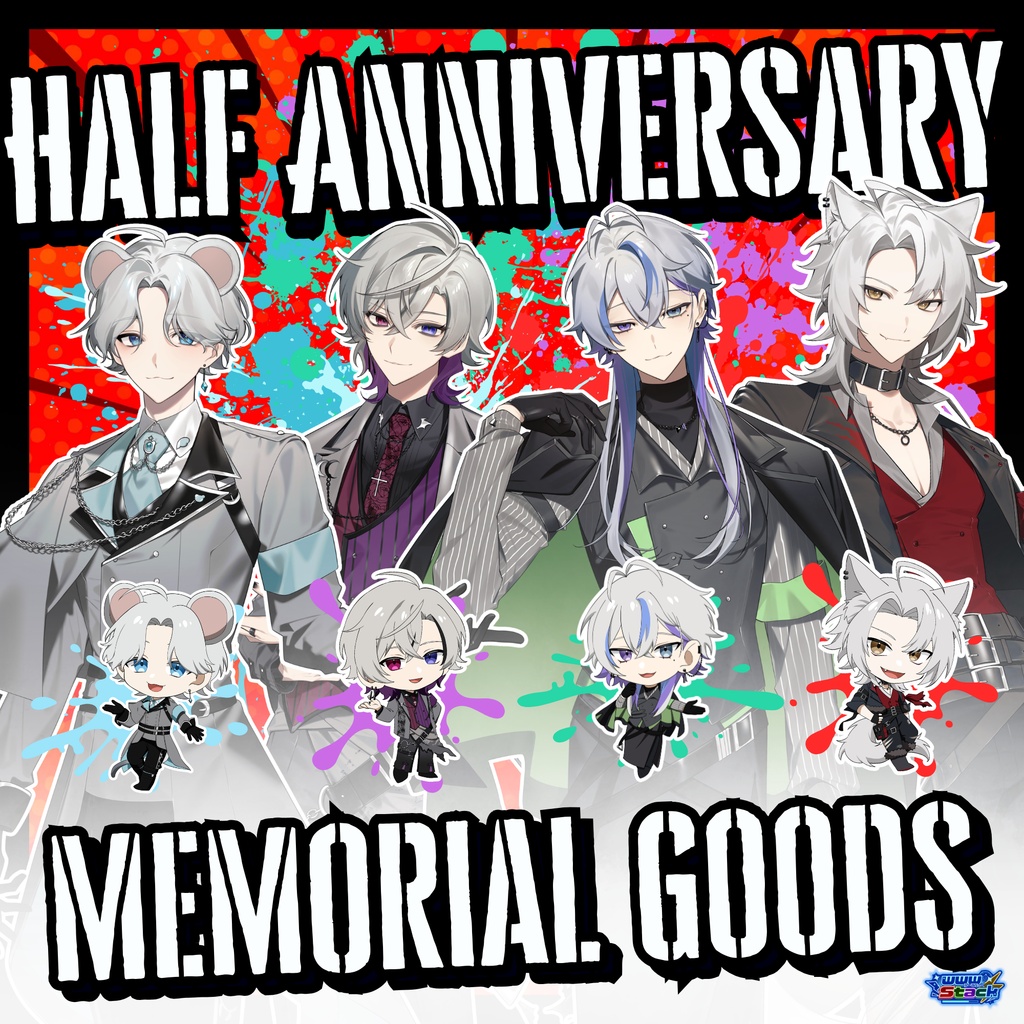 【wwwstack】ハーフアニバーサリー記念グッズ