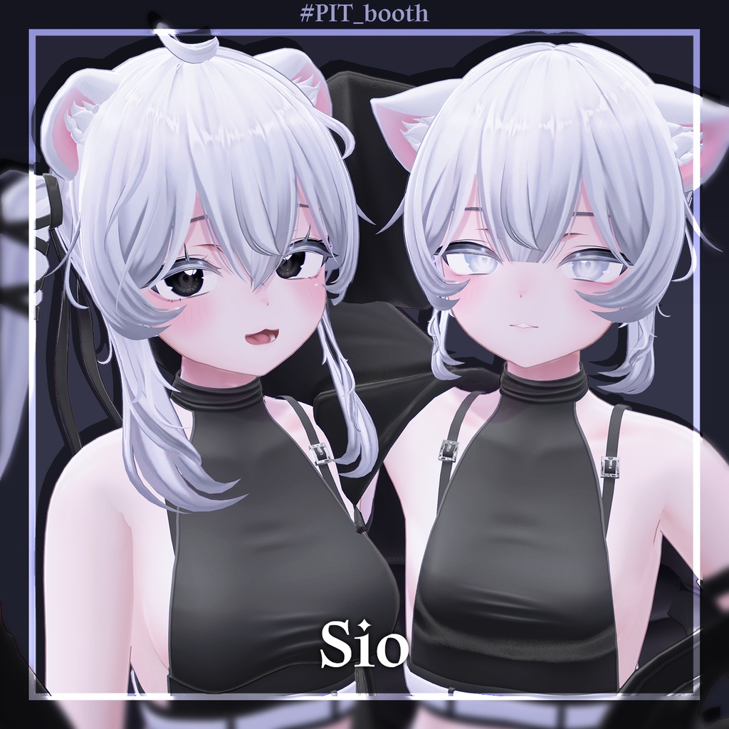 🖤111 B&W🤍 Eye Texture【33 Avatars】#PIT_BOOTH