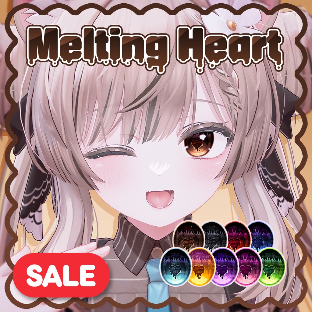 ð¥SALEð¥â£ð€Melting Heartð€ Eye Textureã43 Avatarsã#PITShop3D