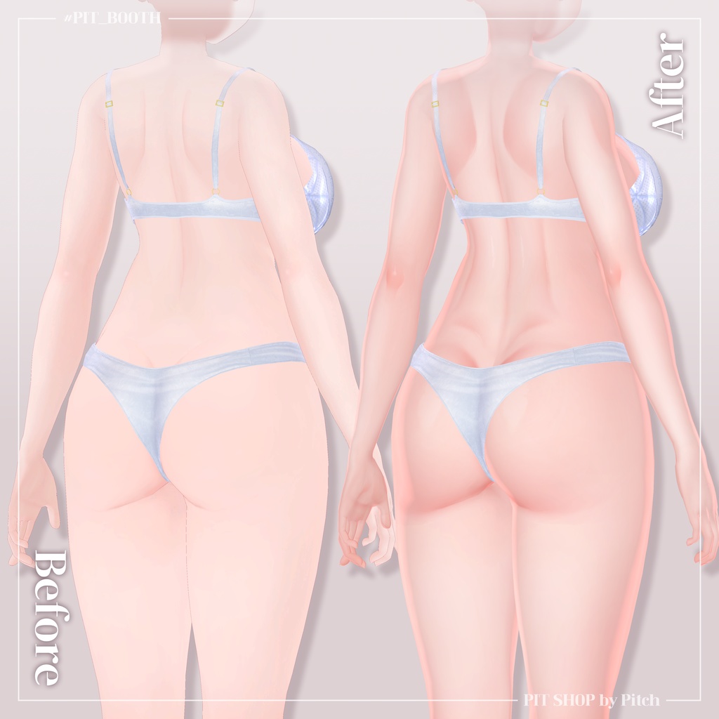 🥀Lust Bloom🥀 Body Texture【Inaba / Kosame / Shiina】#PIT_BOOTH