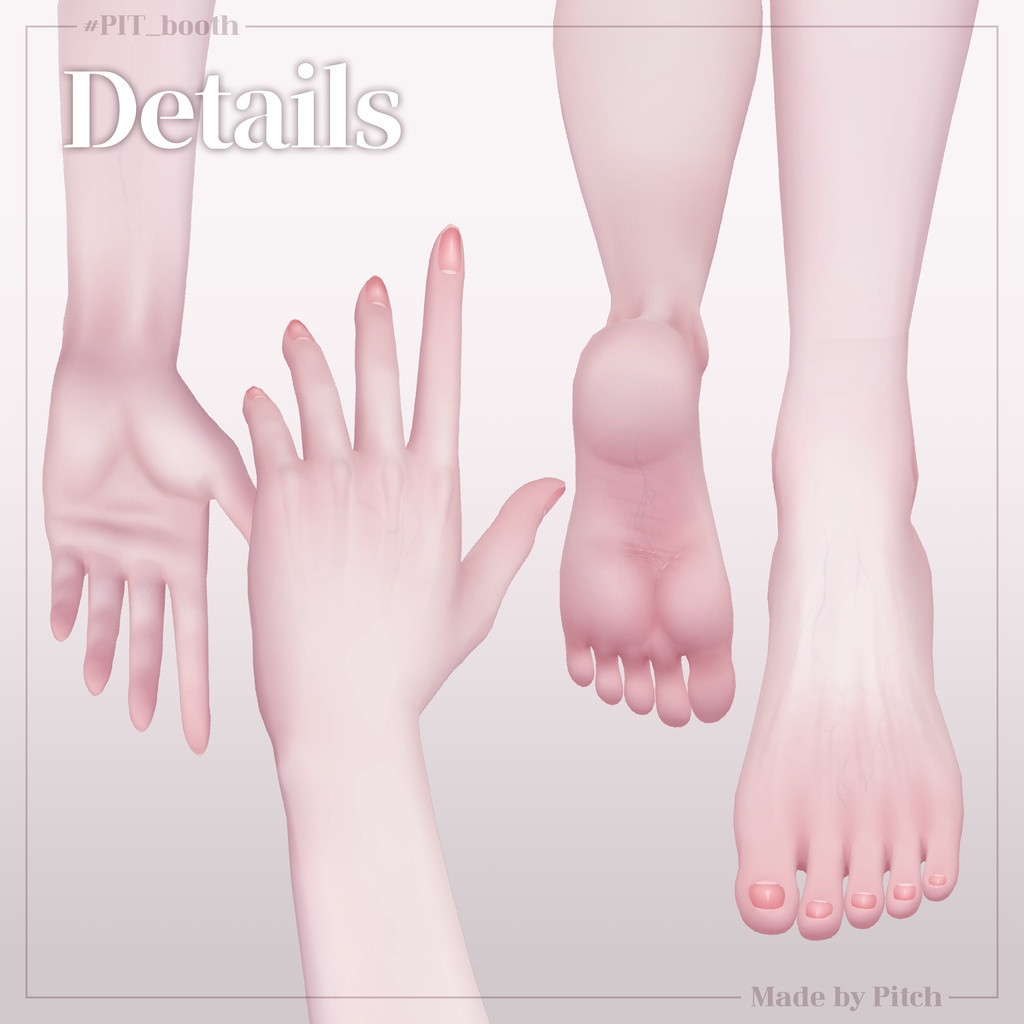 🥀Lust Bloom🥀 Body Texture【Lasyusha】#PIT_BOOTH