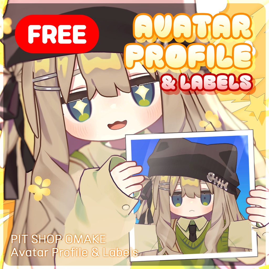 ใ๐
๐๐๐ใโญAvatar Profile & Labelsโญใ63 Avatarsใ#PITShop3D