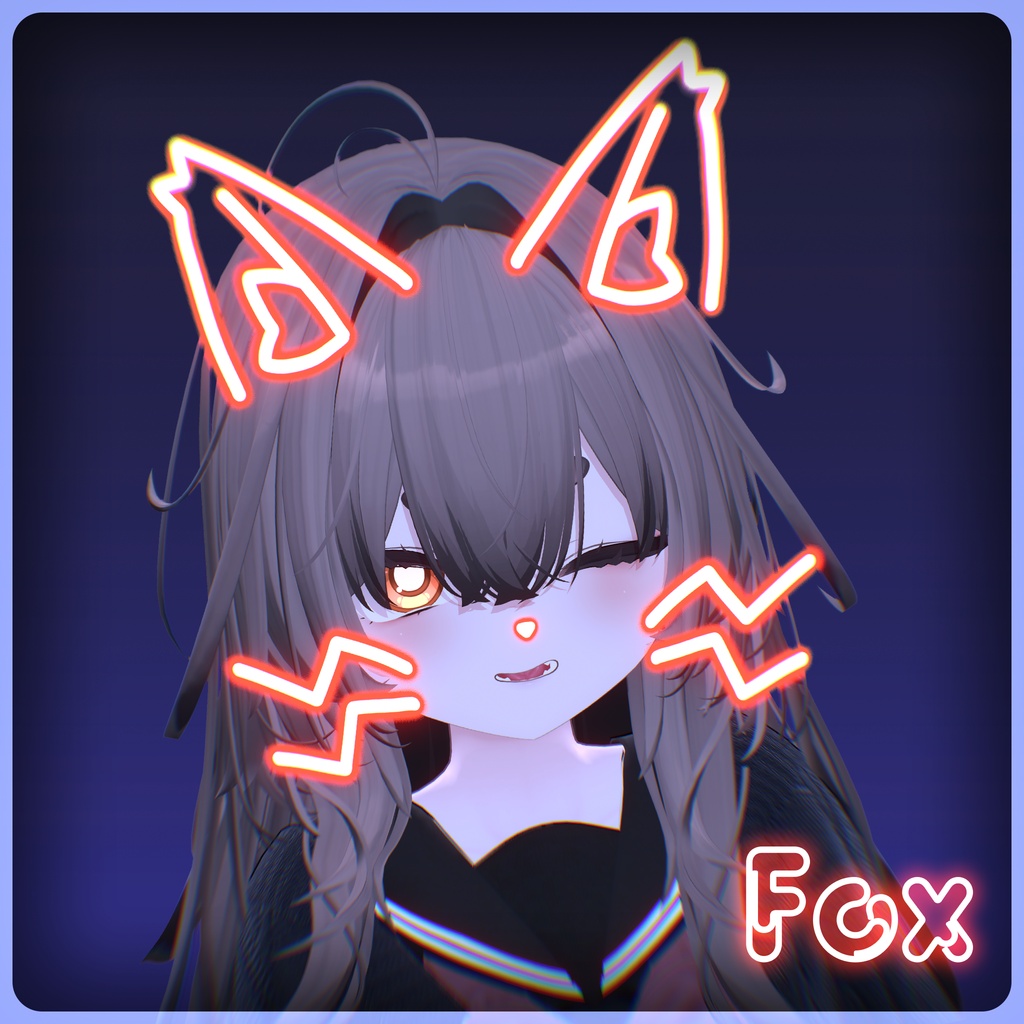 【FREE/期間限定無料】🌟Neon Shine🌟2D Anime Particle【lilToon】#PITShop3D
