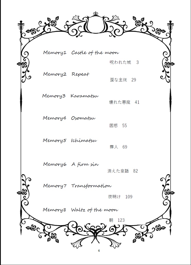 古城の怪物と月の夢