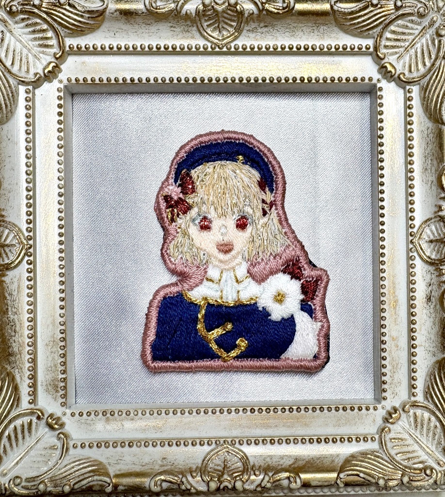 【非公式】にじさんじライバー共通衣装刺繍ブローチ