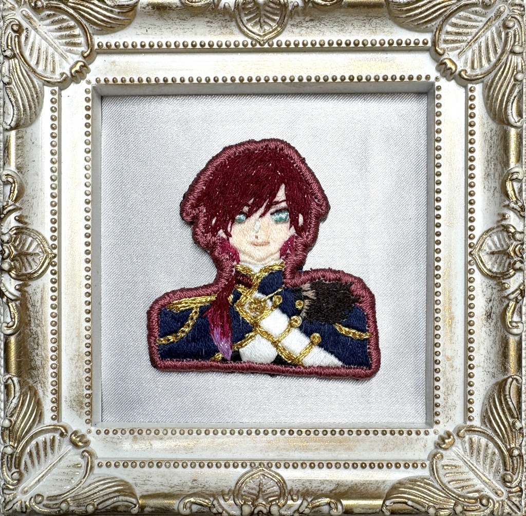 【非公式】にじさんじライバー共通衣装刺繍ブローチ