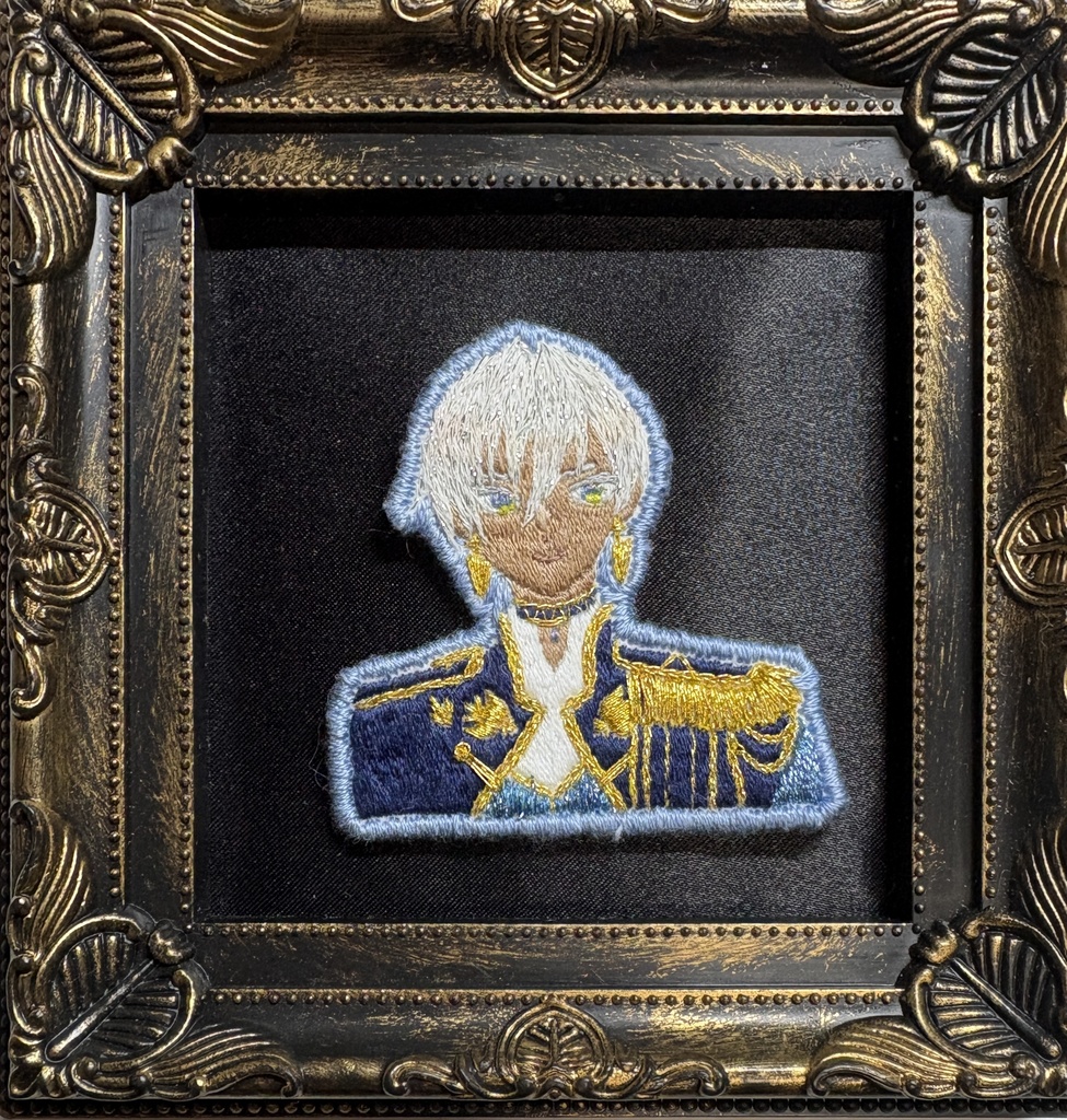 【非公式】にじさんじライバー共通衣装刺繍ブローチ