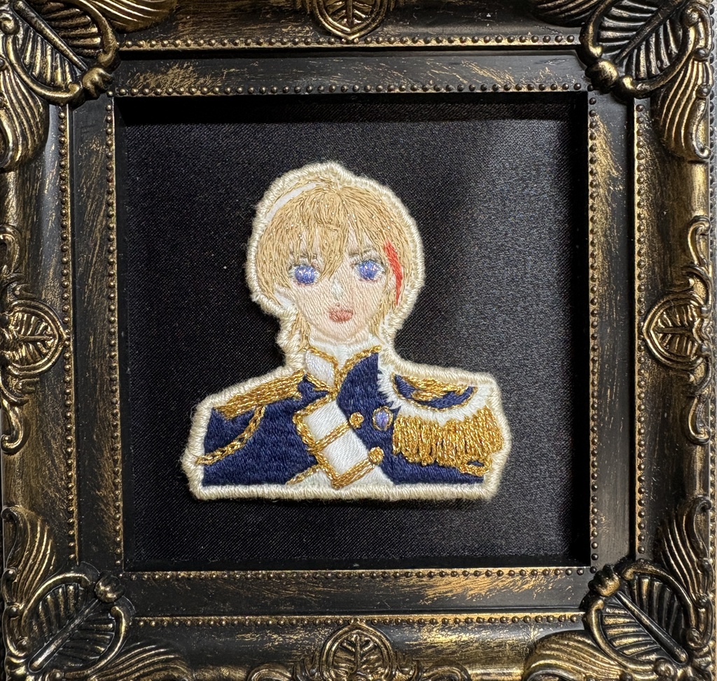 【非公式】にじさんじライバー共通衣装刺繍ブローチ