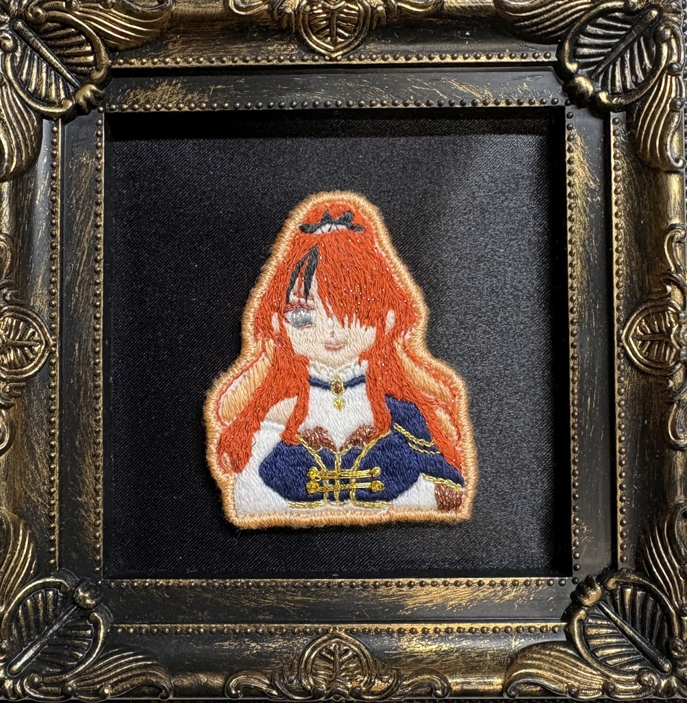 【非公式】にじさんじライバー共通衣装刺繍ブローチ