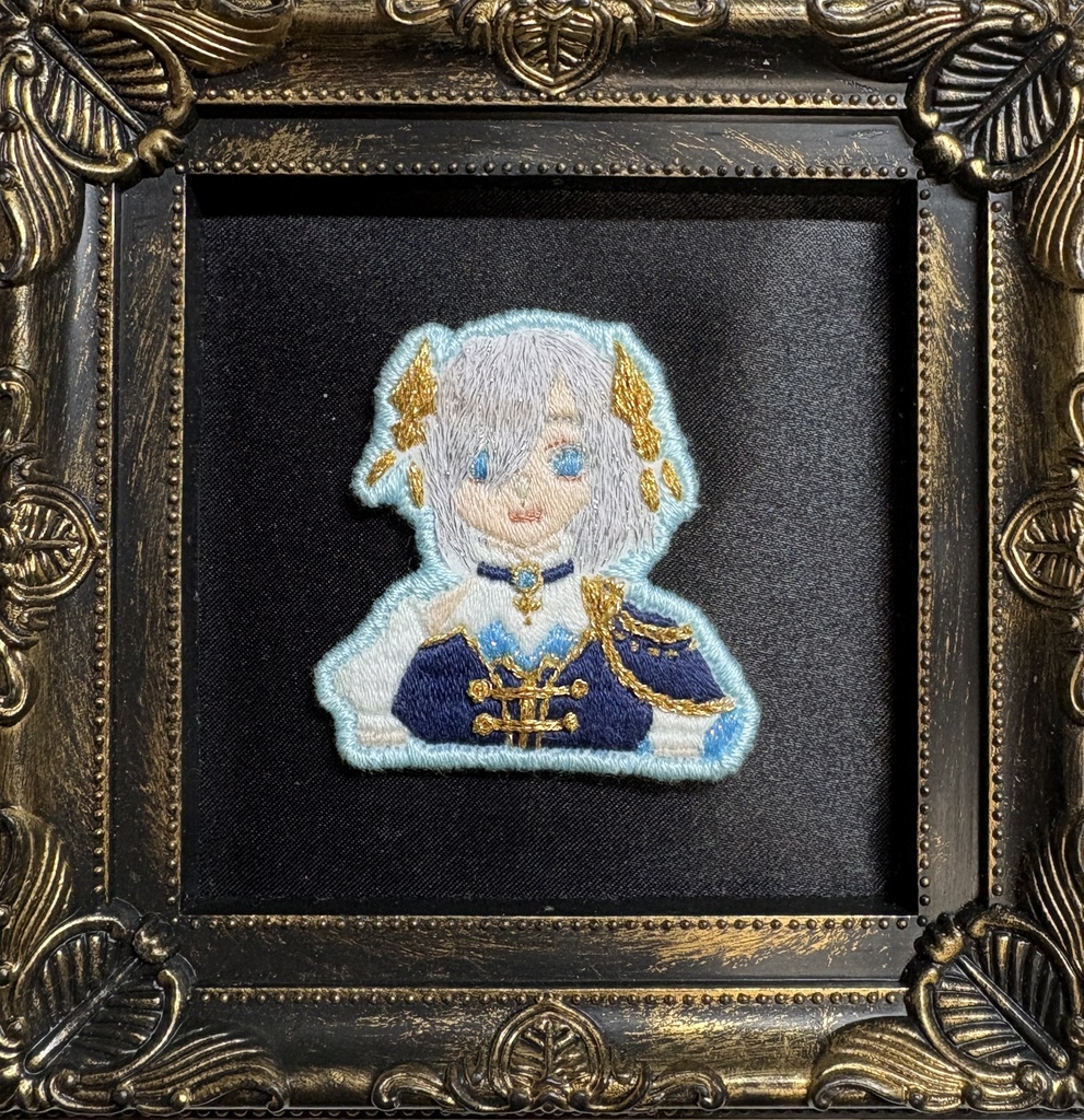 【非公式】にじさんじライバー共通衣装刺繍ブローチ