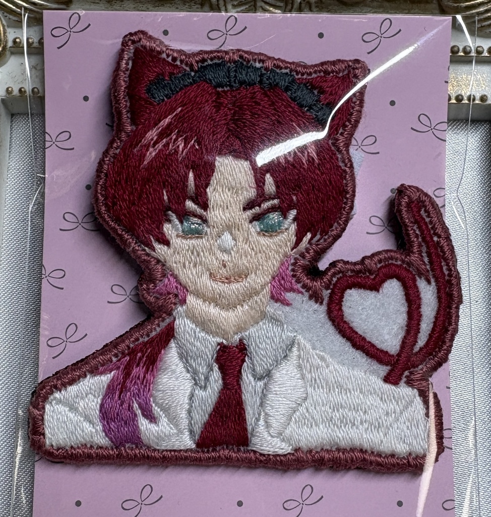 【非公式】にじさんじライバーモチーフ手刺繍ブローチ gta