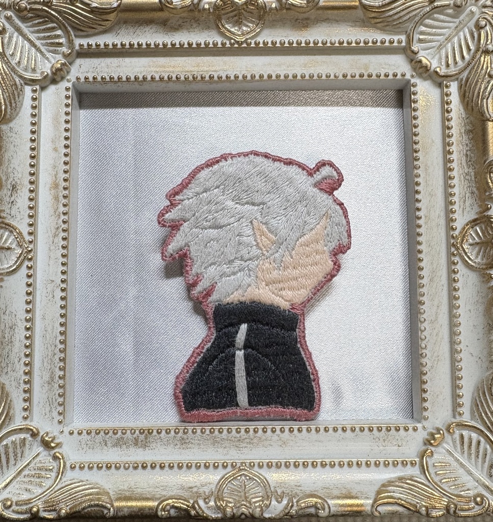 【非公式】にじさんじライバー手刺繍ブローチ