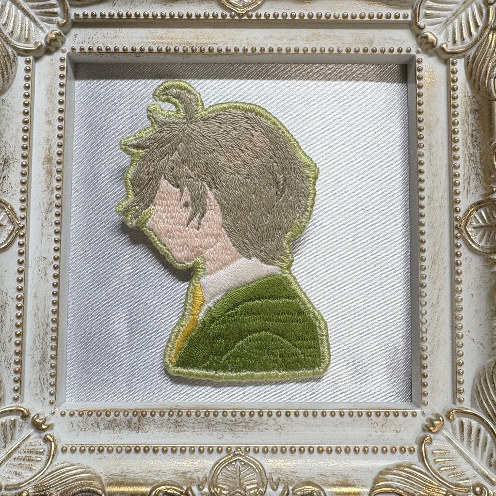 【非公式】にじさんじライバー手刺繍ブローチ