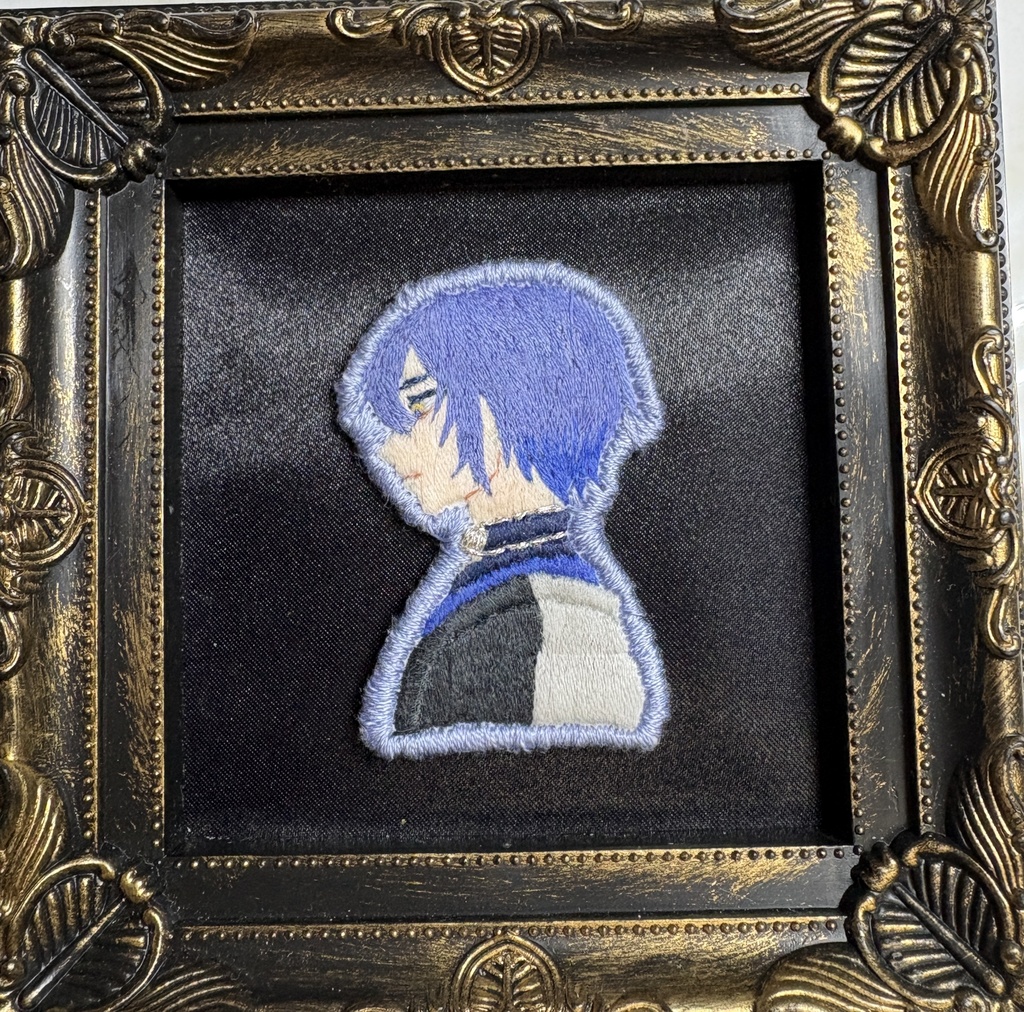 【非公式】にじさんじライバー手刺繍ブローチ