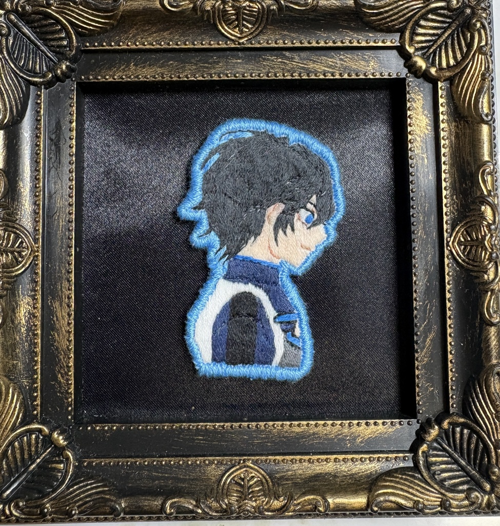 【非公式】にじさんじライバー手刺繍ブローチ