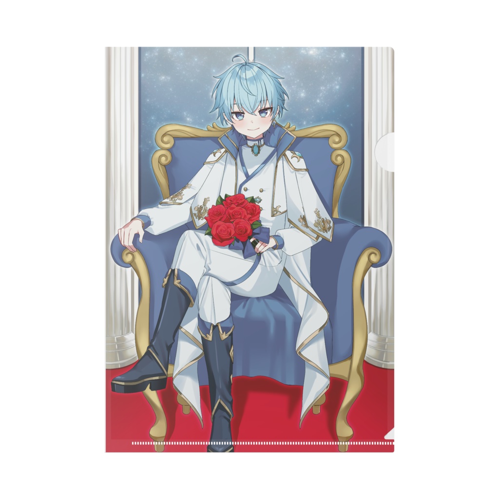 安全ひび 1周年記念イラスト クリアファイル