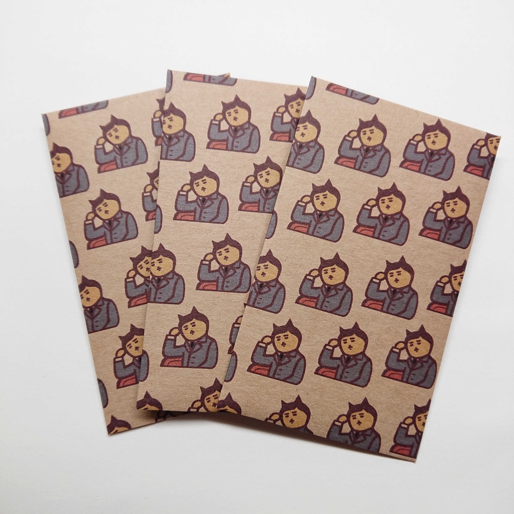 猫そうせきのぽち袋（3枚入り）
