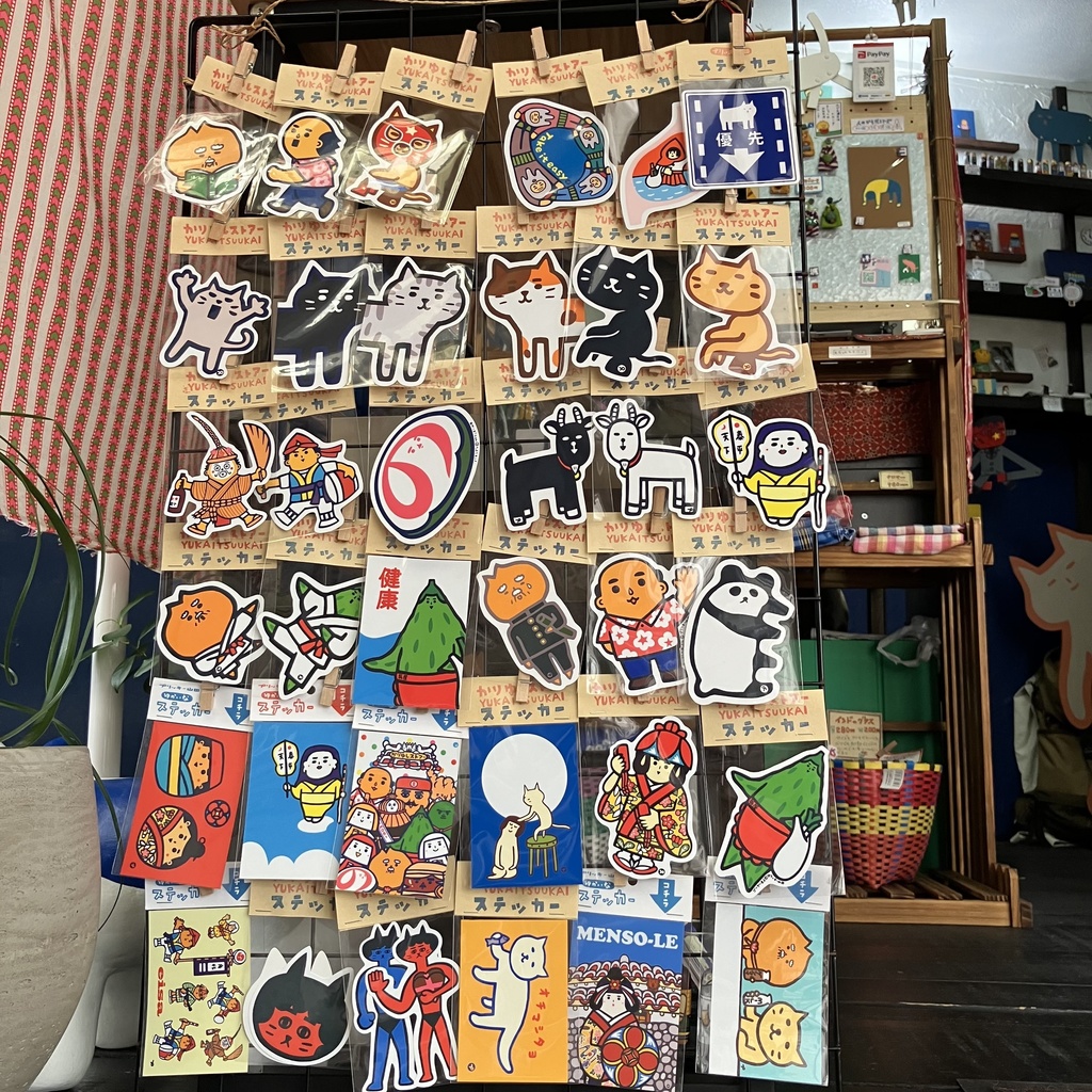 ステッカー(ねこ)