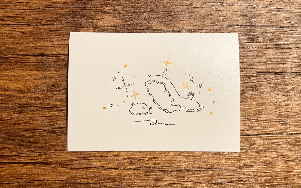 ドローイング 〜ウミウシ〜