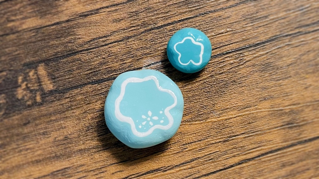 ゆるいいきものオブジェ 〜平らなクラゲ〜