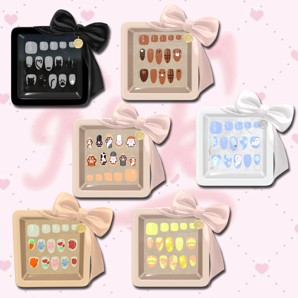 【期間限定無料-free material】【MDollnail対応】 かわいいネイル 第二弾【Mamefriend MA対応】