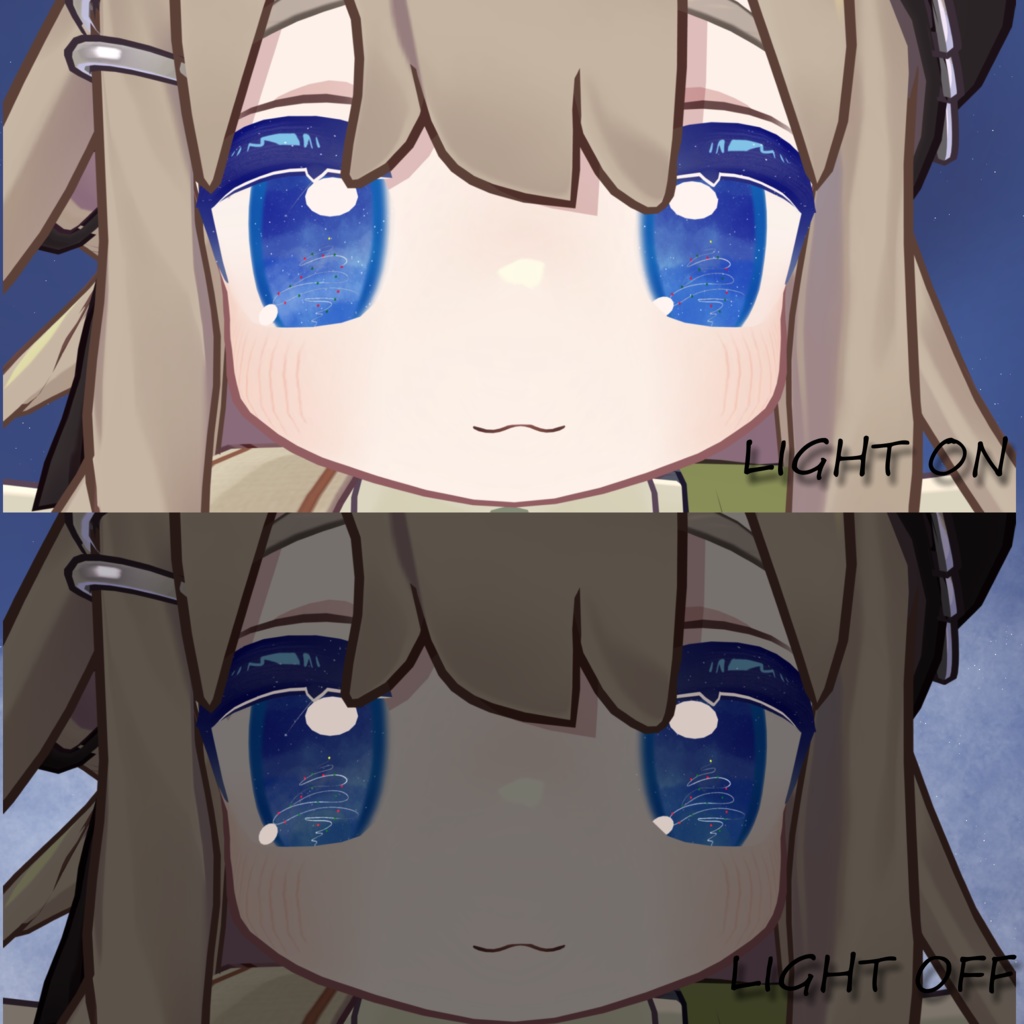 【free】Merry Christmas 【キプフェル専用eye texture】